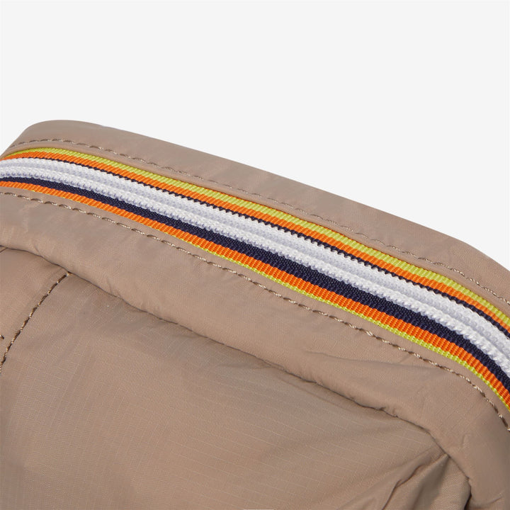 Bags Unisex BARBITON Shoulder Bag BEIGE TAUPE Dressed Side (jpg Rgb)		