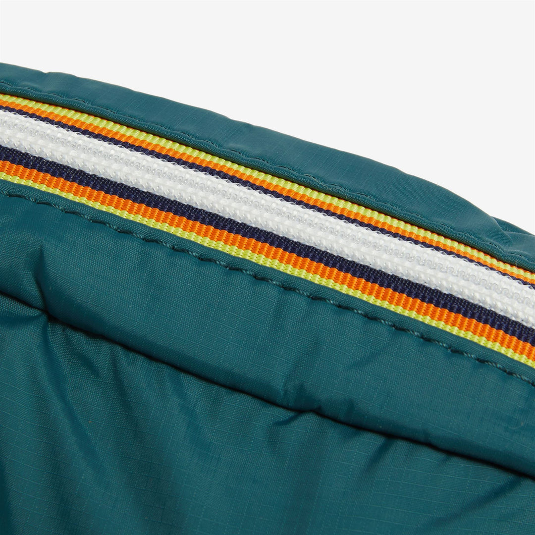 Bags Unisex BARBITON Shoulder Bag GREEN PETROL Dressed Side (jpg Rgb)		