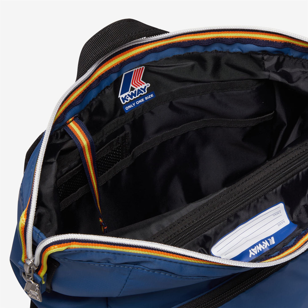 Bags Unisex MAIZY Backpack BLUE DEEP Dressed Side (jpg Rgb)		