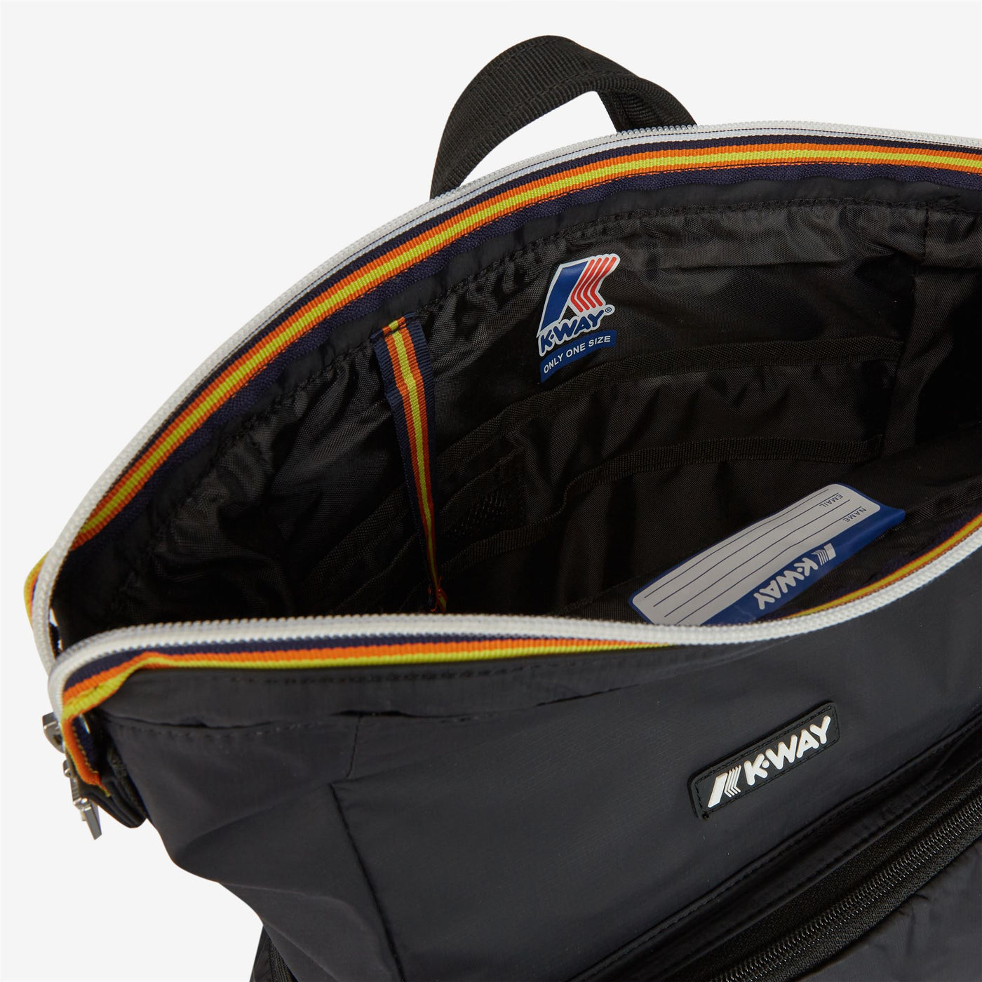 Bags Unisex MAIZY Backpack BLACK PURE Dressed Side (jpg Rgb)		