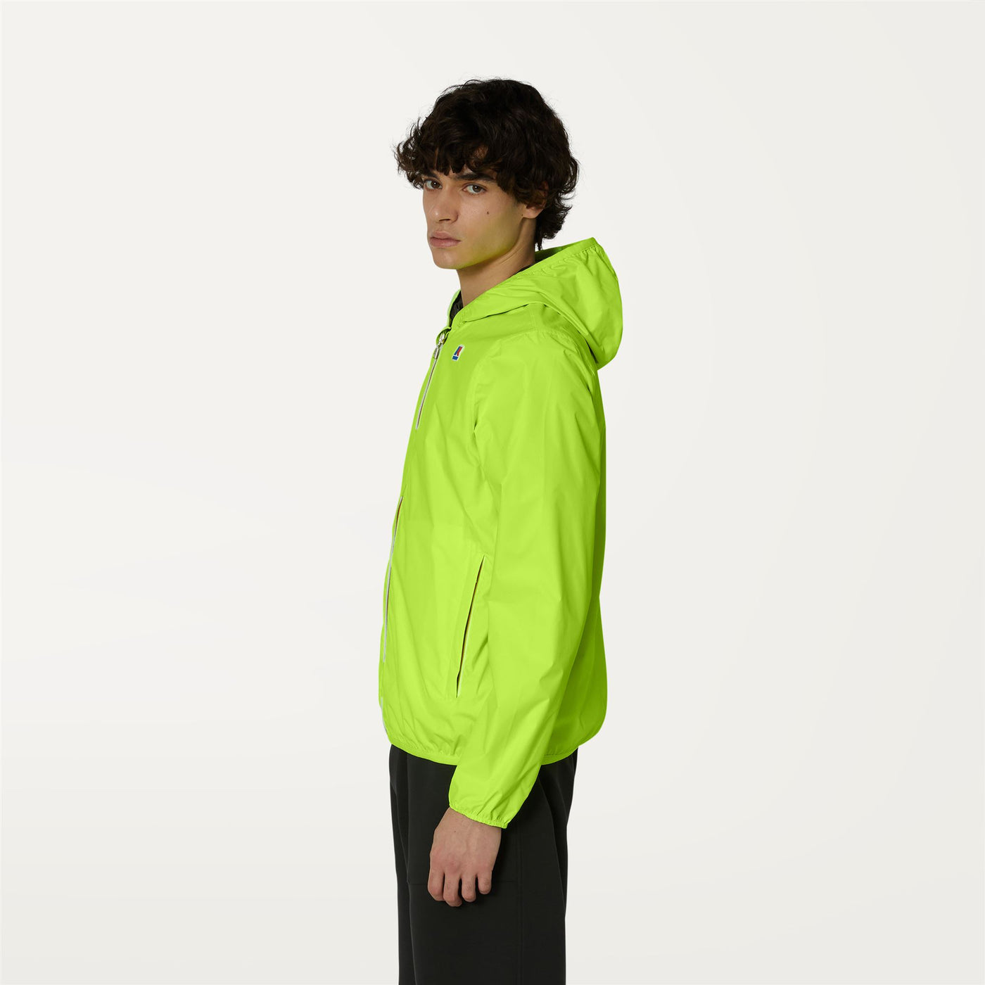 Jackets Man Jacques Plus Double Fluo Short YELLOW FLUO-GREY Detail (jpg Rgb)			