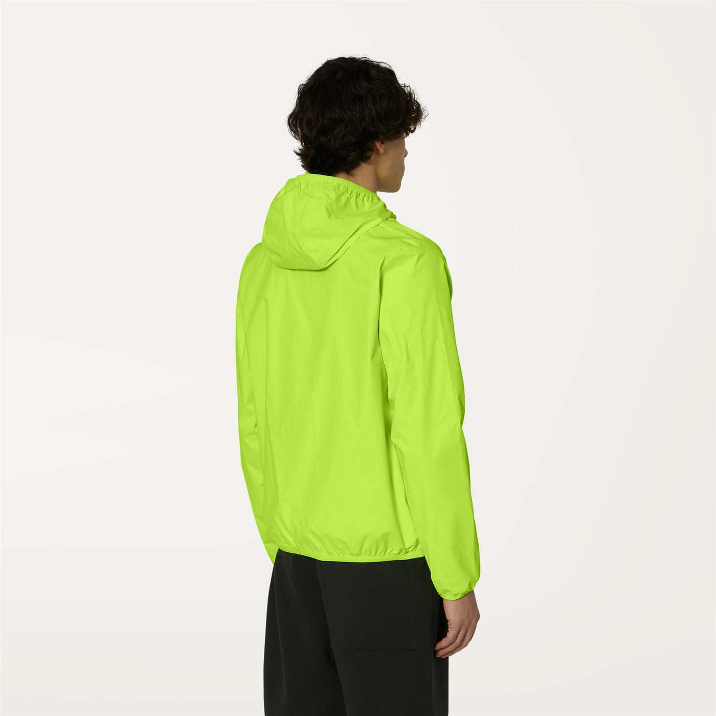 Jackets Man Jacques Plus Double Fluo Short YELLOW FLUO-GREY Dressed Front Double		