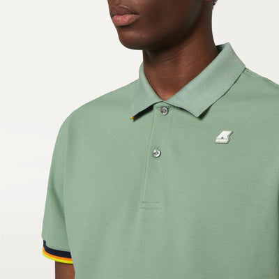 Polo Shirts Man VINCENT Polo GREEN BAY Detail Double				