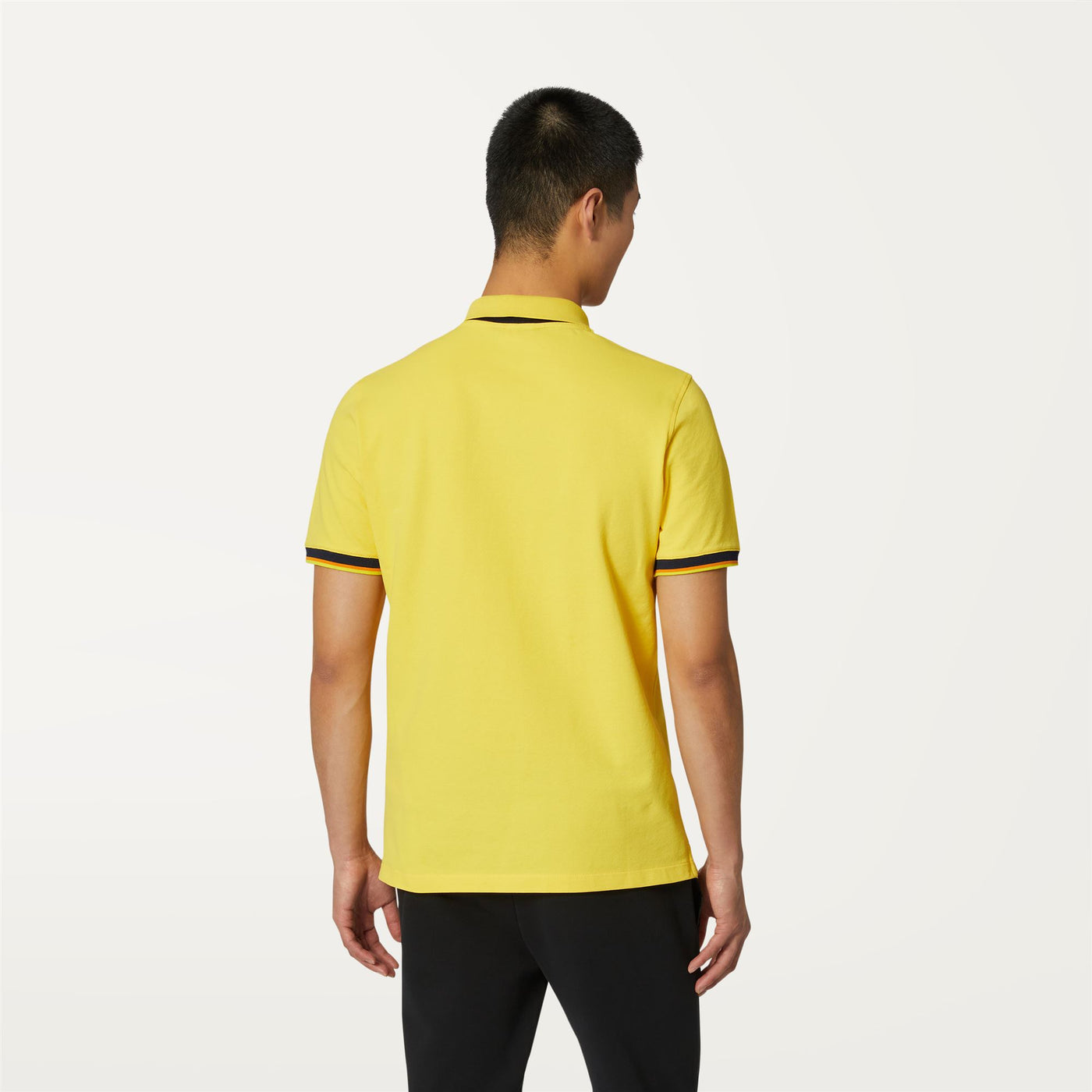 Polo Shirts Man VINCENT Polo YELLOW SUNSTRUCK Dressed Front Double		