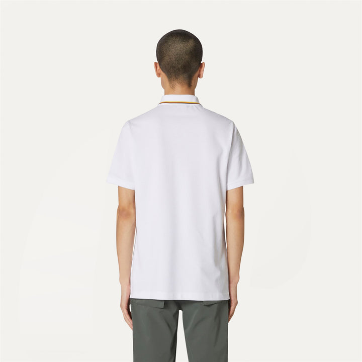 Polo Shirts Man JUD Polo WHITE Dressed Front Double		