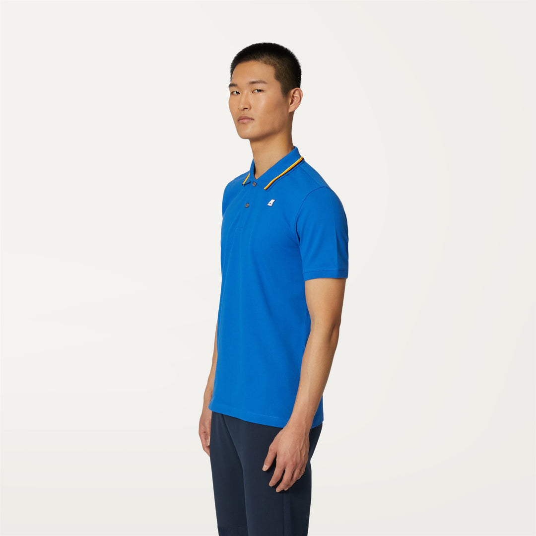 Polo Shirts Man JUD Polo BLUE ROYAL MARINE Detail (jpg Rgb)			