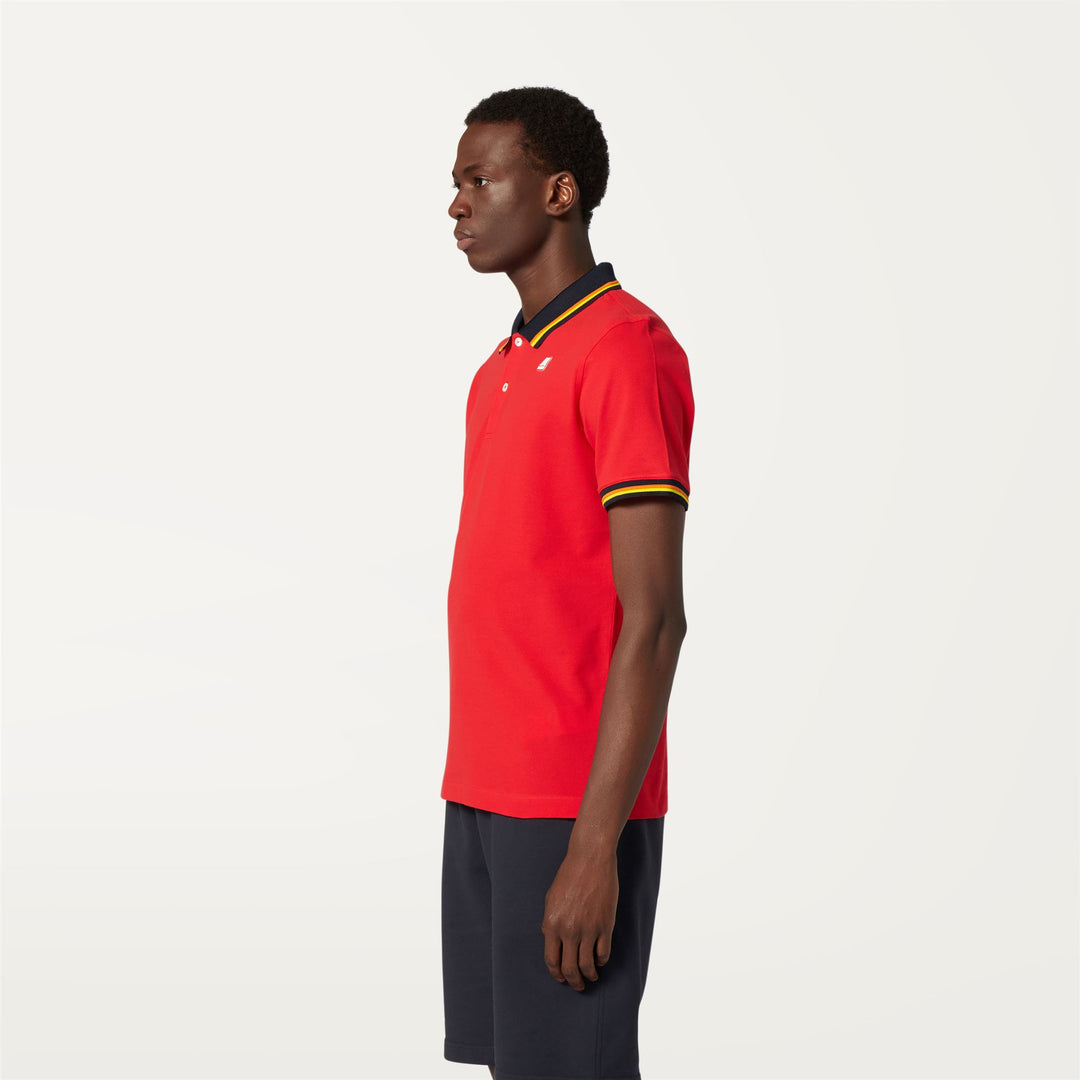 Polo Shirts Man VINCE Polo RED Detail (jpg Rgb)			