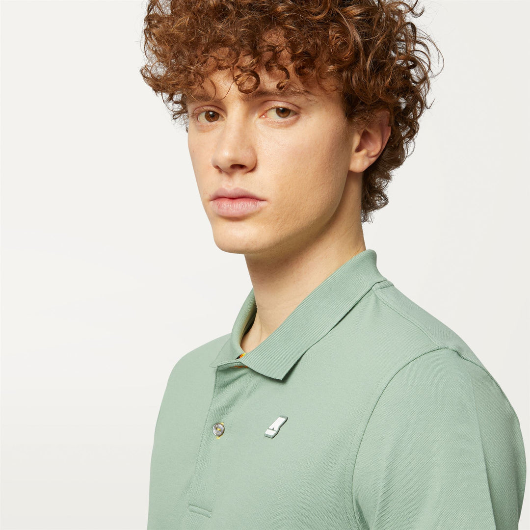 Polo Shirts Man VINNIE Polo GREEN BAY Detail Double				