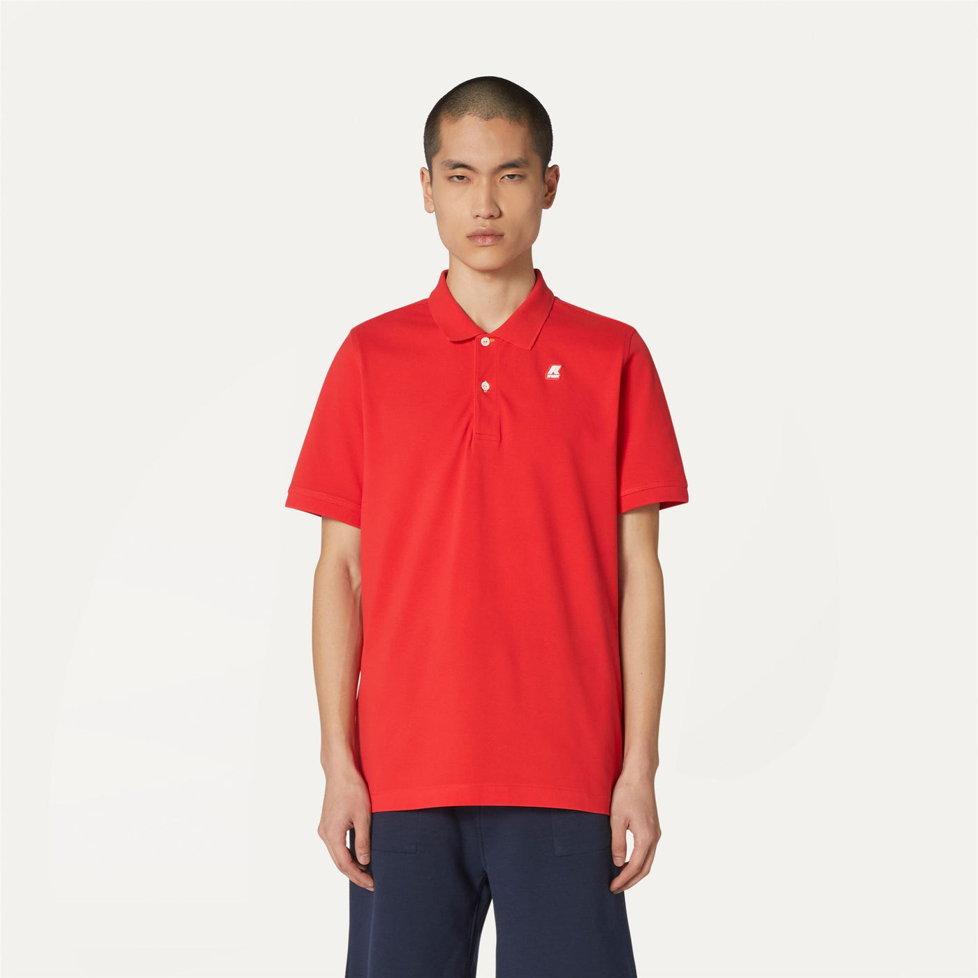 Polo Shirts Man VINNIE Polo RED Dressed Back (jpg Rgb)		