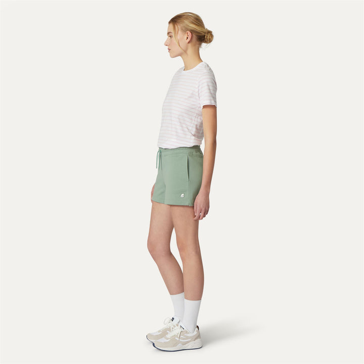 Shorts Woman RIKA Sport  Shorts GREEN BAY Detail (jpg Rgb)			