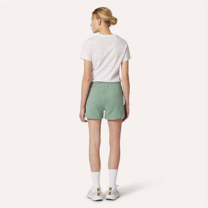 Shorts Woman RIKA Sport  Shorts GREEN BAY Dressed Front Double		