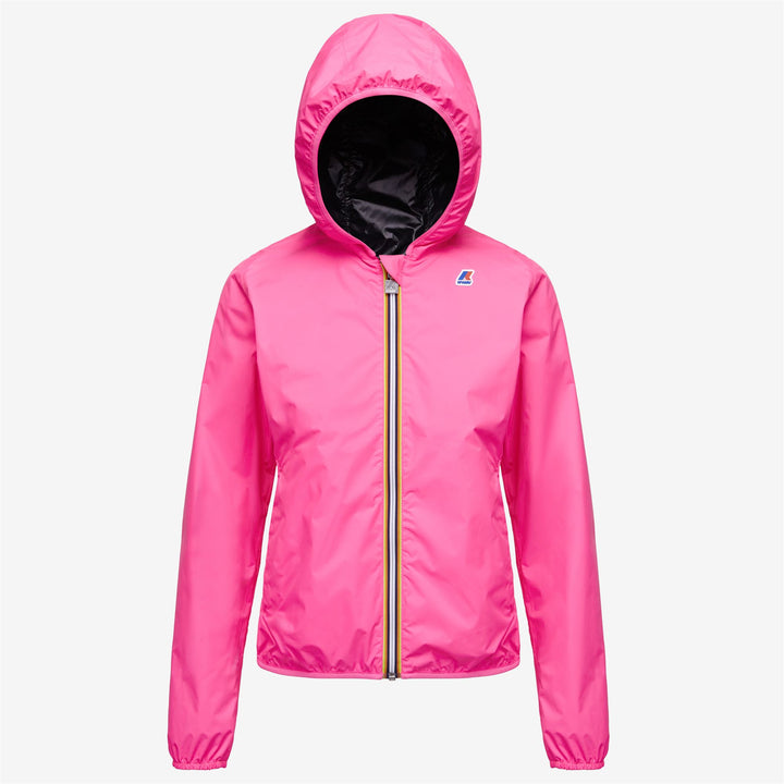 Jackets Woman Lily Plus Double Fluo Short PINK FLUO-BLACK Photo (jpg Rgb)			
