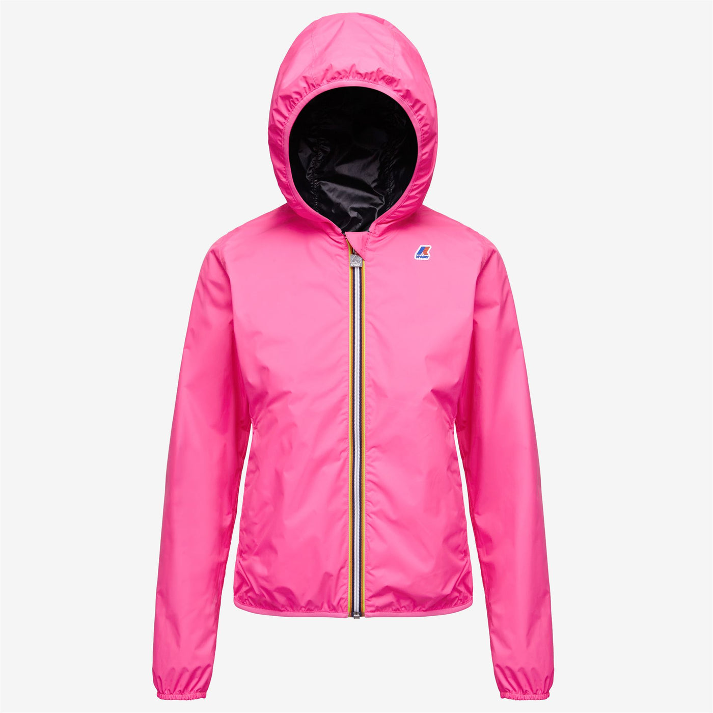 Jackets Woman Lily Plus Double Fluo Short PINK FLUO-BLACK Photo (jpg Rgb)			