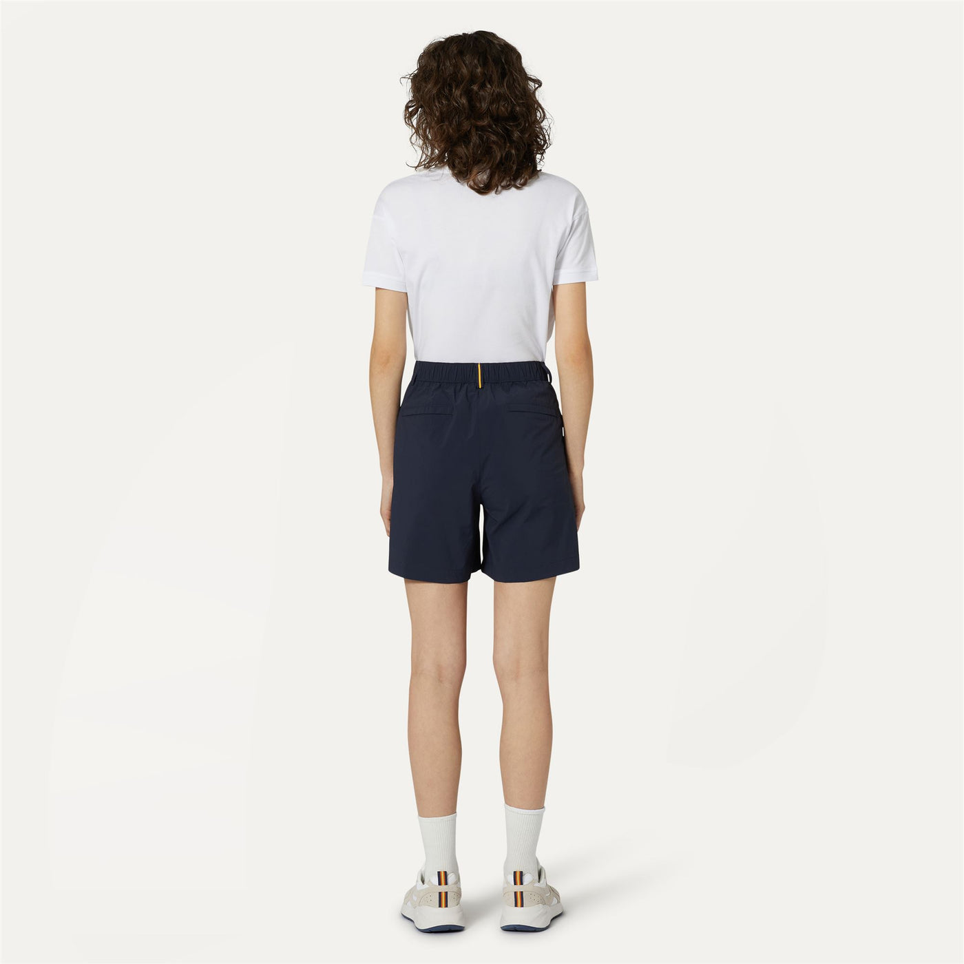 Shorts Woman NOISE CHINO BLUE DEPTH Dressed Front Double		