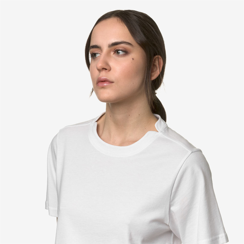 T-ShirtsTop Woman AMILLY T-Shirt WHITE Detail Double				