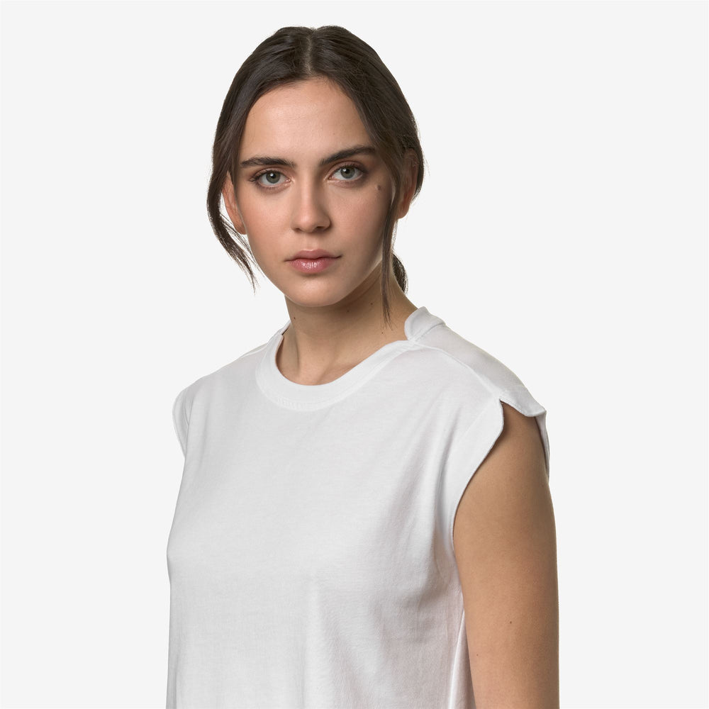 T-ShirtsTop Woman LIMMY Top WHITE Detail Double				