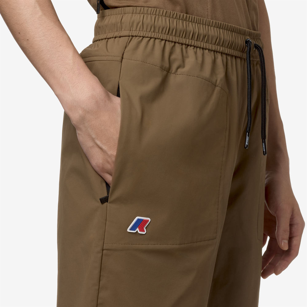 Corda Brown Unisex City Travel Sport Shorts 02