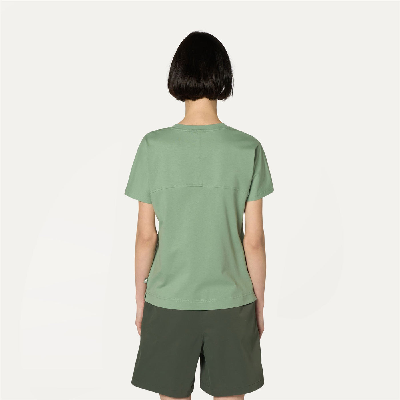 T-ShirtsTop Woman GIZELLE T-Shirt GREEN BAY Dressed Front Double		