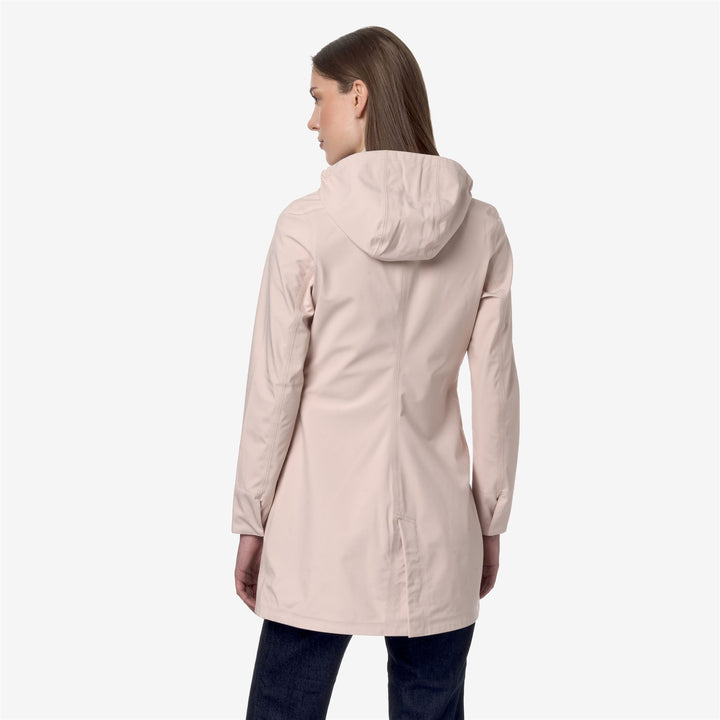 Gardenia Orange Women's Water-Resistant Mid Jacket for City Wear 5