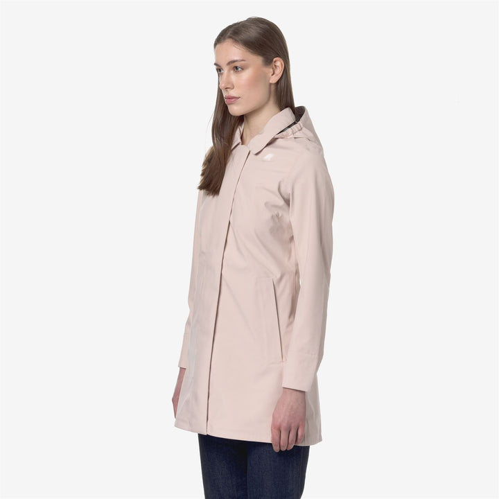 Gardenia Orange Women's Water-Resistant Mid Jacket for City Wear 4