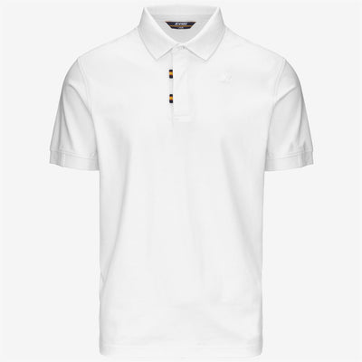 Polo Shirts Man ALDERIC STRETCH JERSEY Polo WHITE Photo (jpg Rgb)			