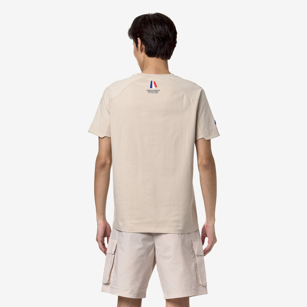 T-ShirtsTop Unisex BROMBEIS ORIENT EXPRESS AC T-Shirt GREY VAPOR Dressed Front Double		
