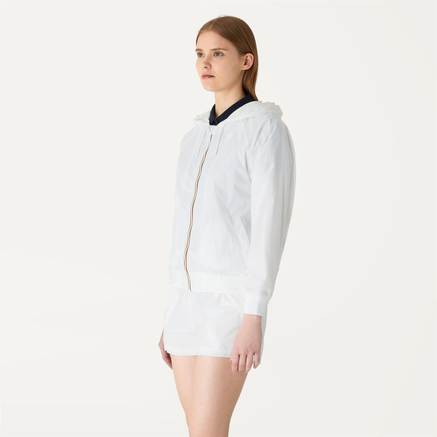 Fleece Woman LYDIE NY STRETCH Jacket WHITE Detail (jpg Rgb)			