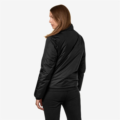 Jackets Unisex LE VRAI 3.0 SAM ORSETTO Mid BLACK PURE Dressed Front Double		