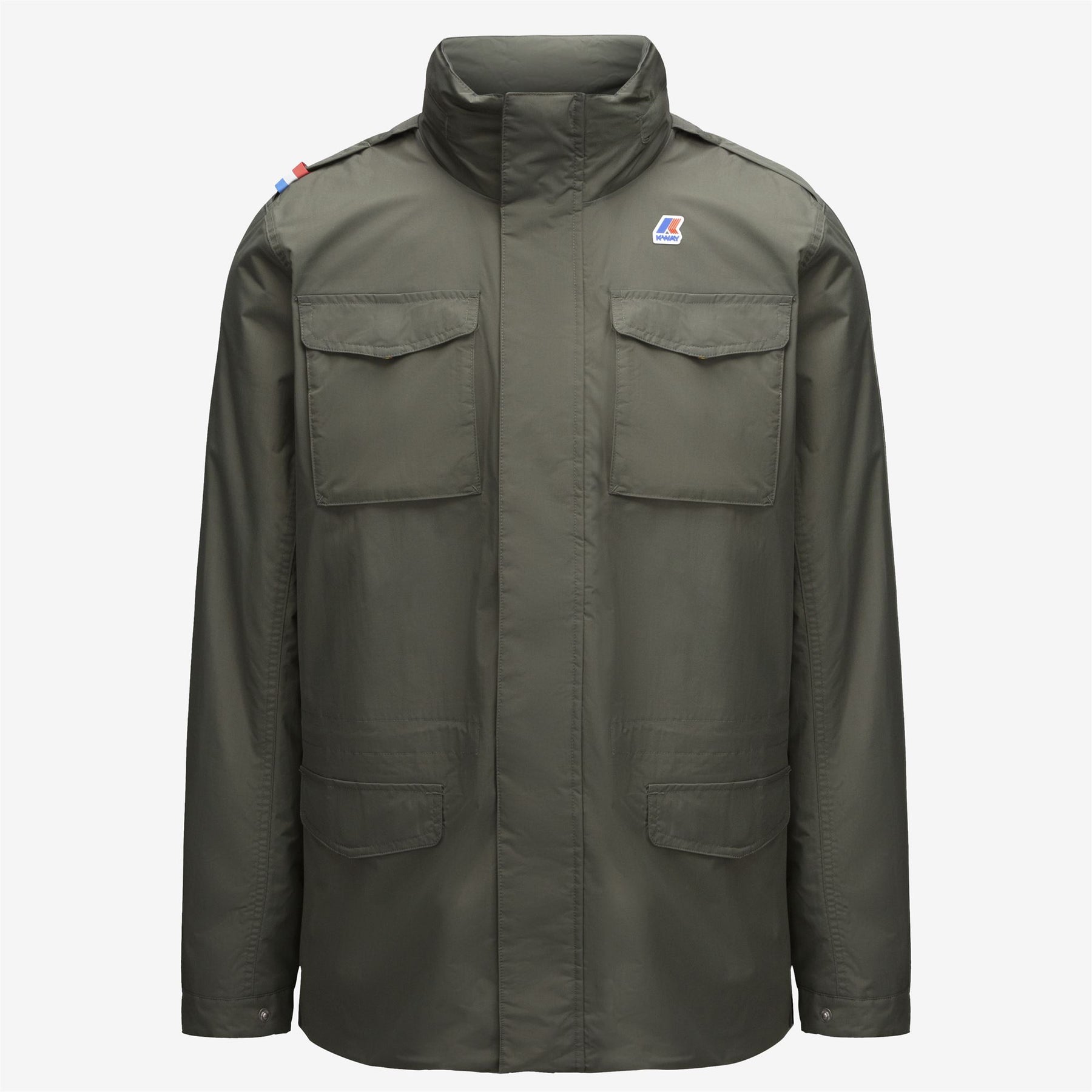 Jackets Man MANFIELD WARM OTTOMAN Mid GREEN BLACKISH BLUE DEPTH K