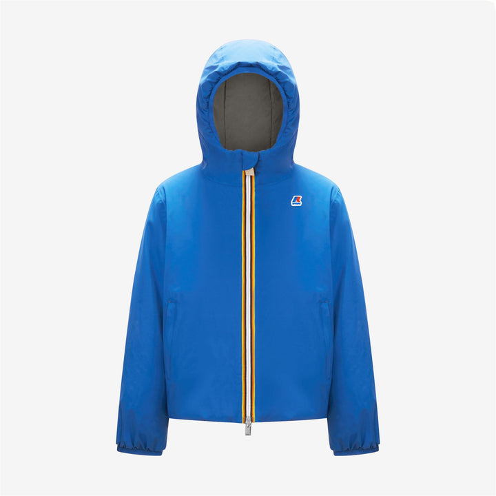 Giacca Calda Reversibile Blu Reale per Ragazzi con Isolamento Medio 1