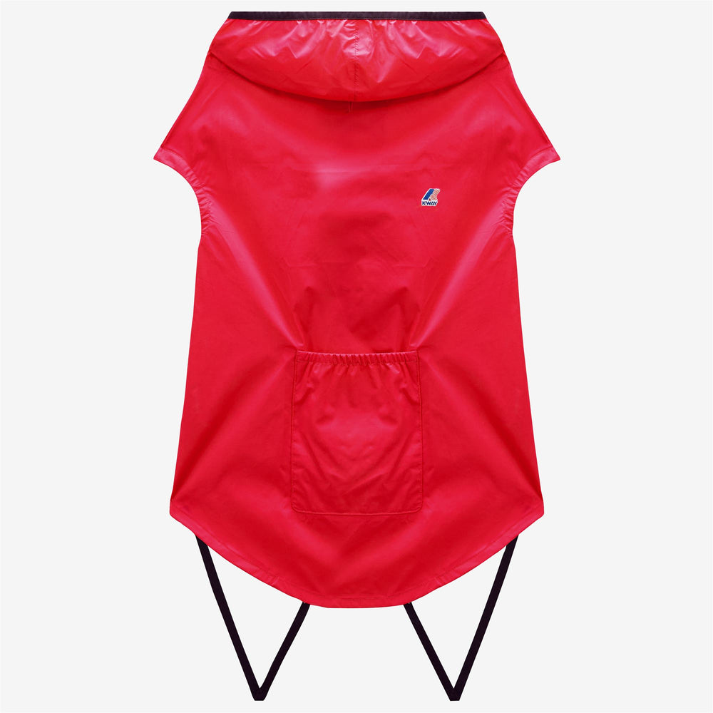 Jackets Unisex LE VRAI 3.0 HORATIO Dog Coat RED Dressed Front (jpg Rgb)	