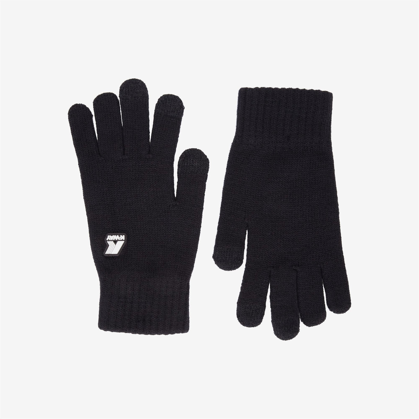 Gloves Unisex ALFRED CARDIGAN STITCH WOOL Glove BLUE DEPTH | kway Photo (jpg Rgb)			