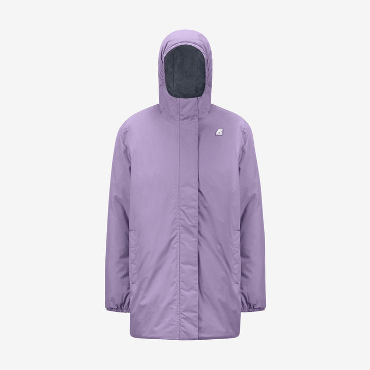 Chaqueta impermeable de media longitud para niña Violet con acolchado ligero 1