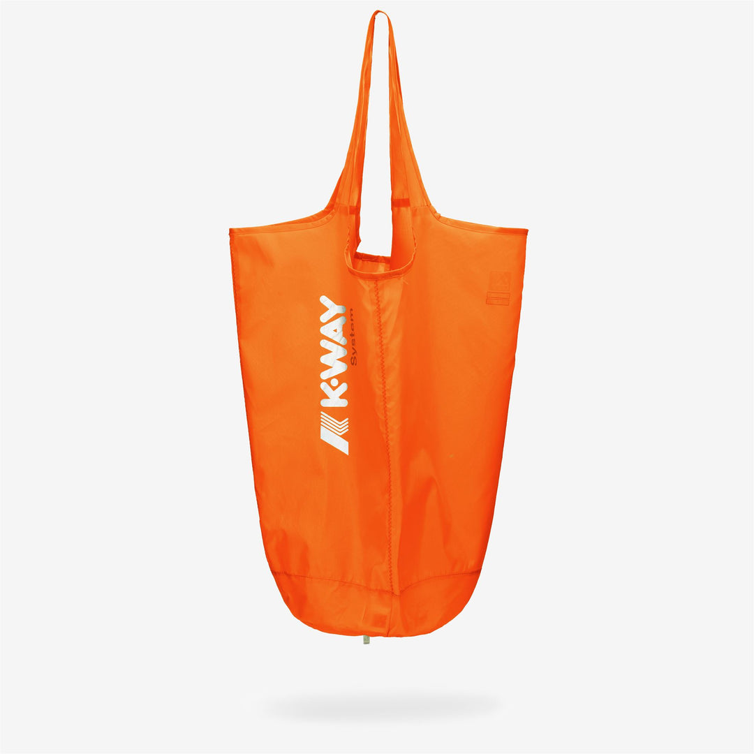 Bags Unisex K-WAY SHOPPER 2.0 Shopping Bag ORANGE Photo (jpg Rgb)			