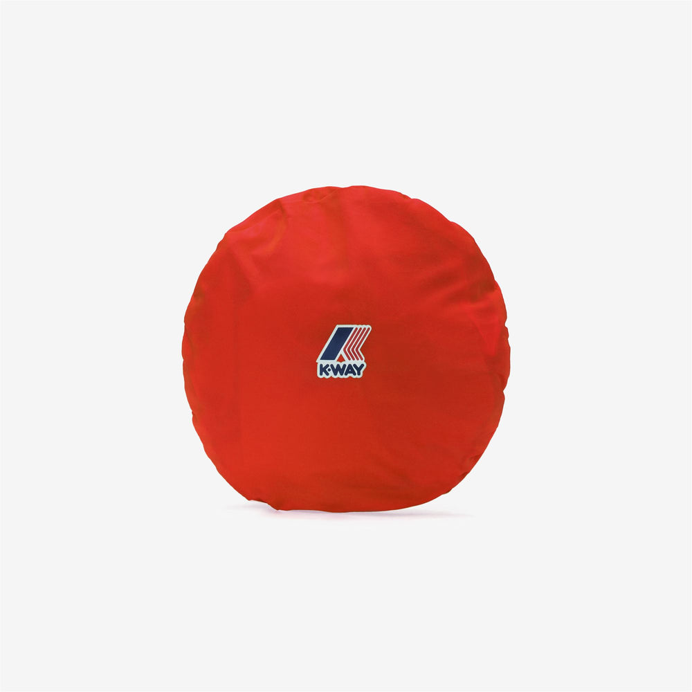 Red Unisex K-Way Packable Shopping Bag 02