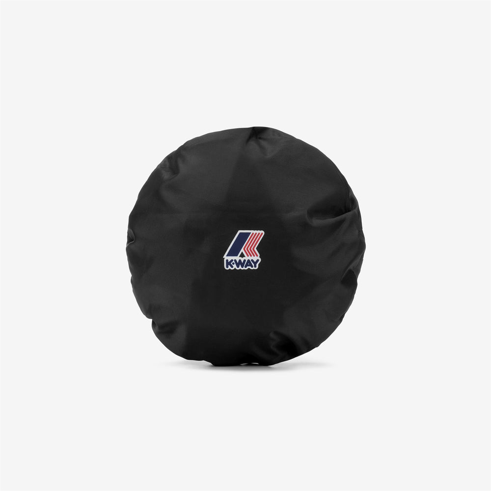 Bags Unisex K-WAY SHOPPER 2.0 Shopping Bag BLACK PURE Dressed Front (jpg Rgb)	