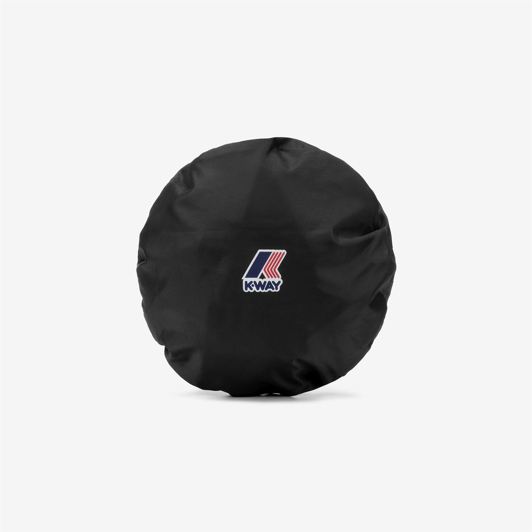 Bags Unisex K-WAY SHOPPER 2.0 Shopping Bag BLACK PURE Dressed Front (jpg Rgb)	