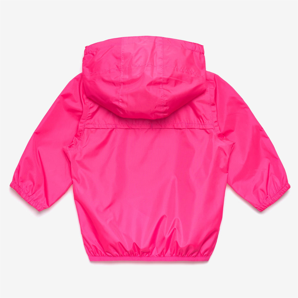 Jackets Kid unisex E. LE VRAI 3.0 CLAUDINE Mid PINK INTENSE Dressed Front (jpg Rgb)	