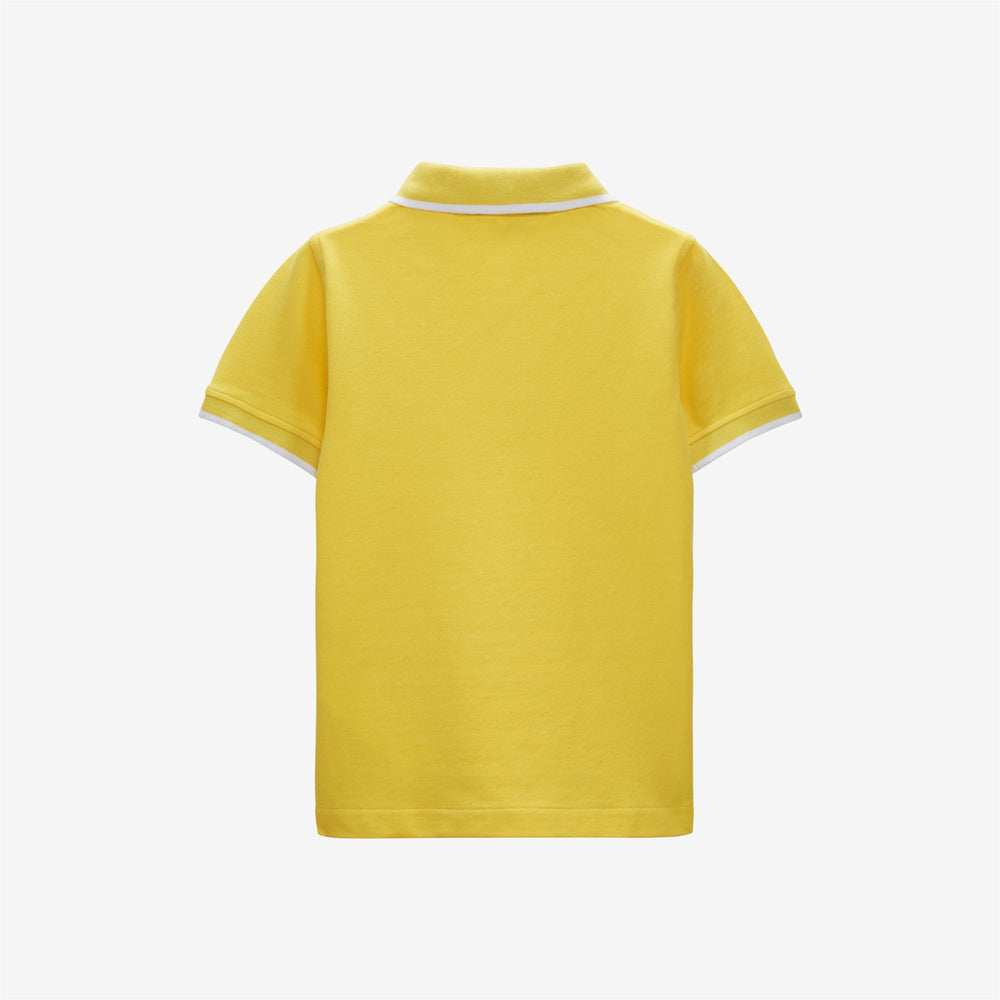 Polo Shirts Boy P. KAI Polo YELLOW SUNSTRUCK Dressed Front (jpg Rgb)	