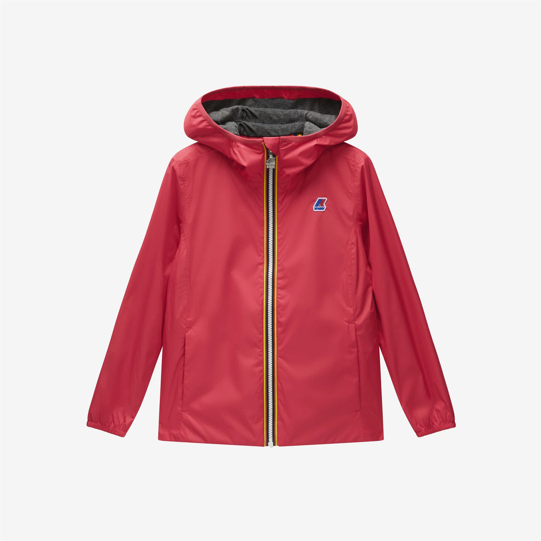Jackets Girl P. MARGUERITE STRETCH POLY JERSEY Mid RED BERRY Photo (jpg Rgb)			