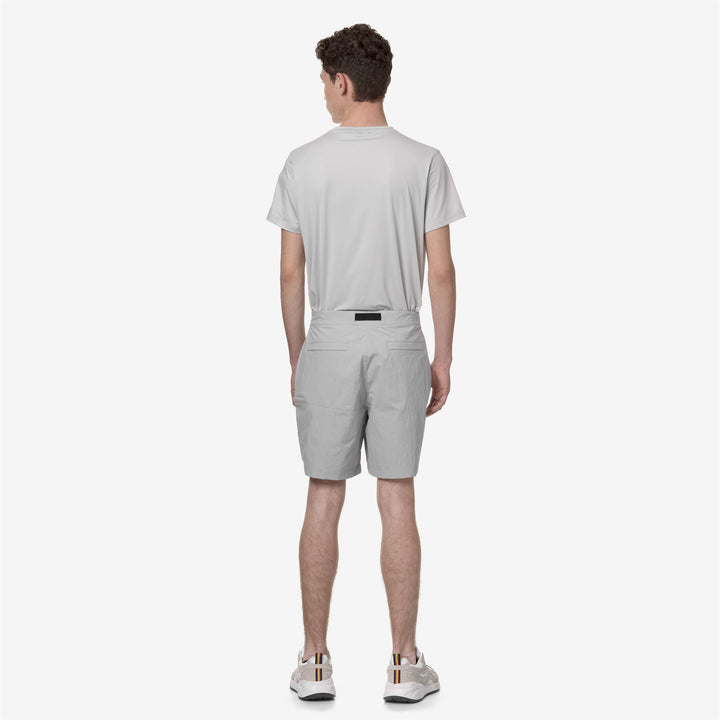 Shorts Man TAPRINNE Cargo GREY ASH Dressed Front Double		