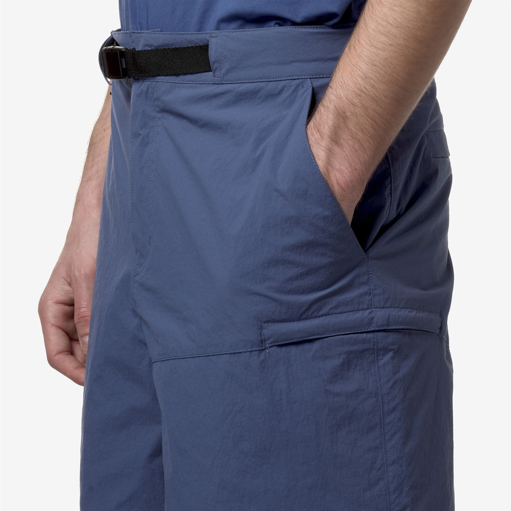 Shorts Man TAPRINNE Cargo BLUE FIORD Detail Double				