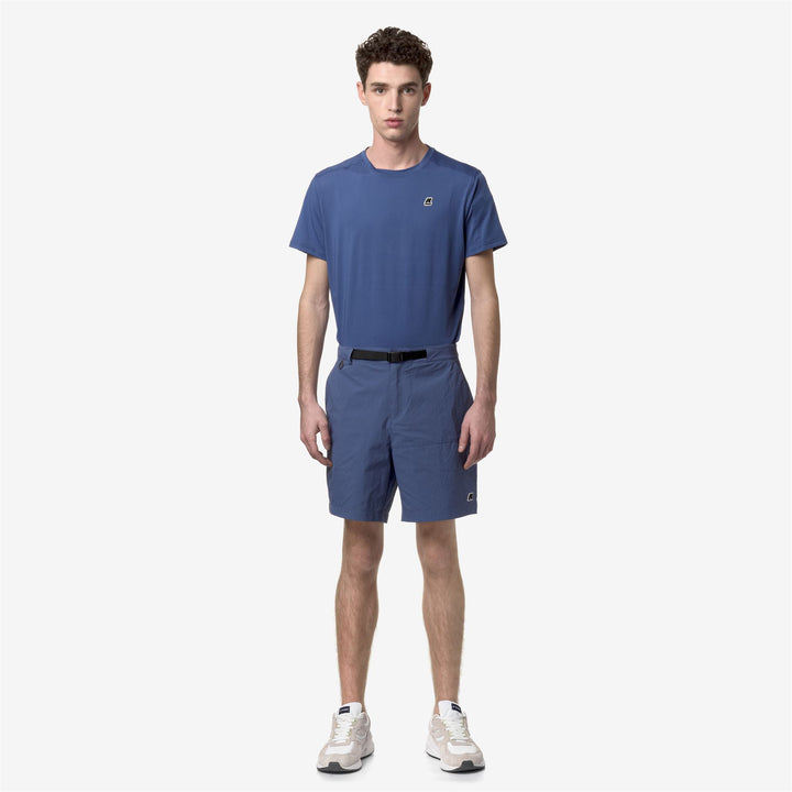Shorts Man TAPRINNE Cargo BLUE FIORD Dressed Back (jpg Rgb)		