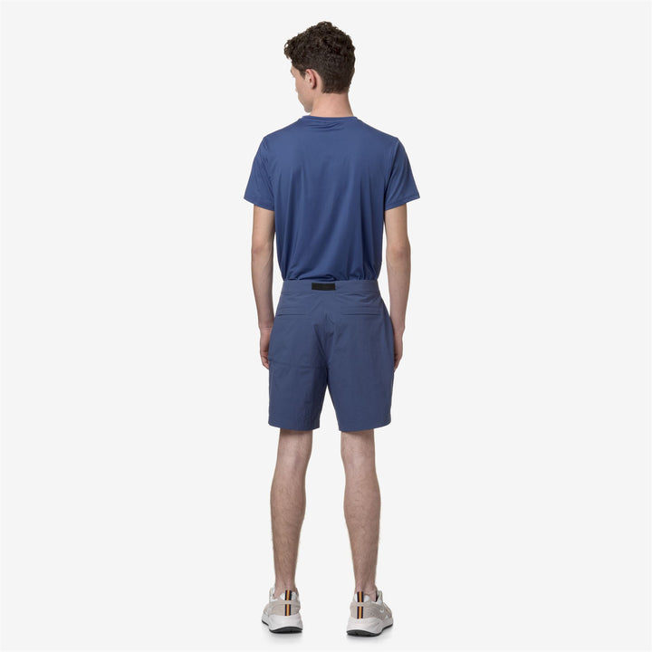 Shorts Man TAPRINNE Cargo BLUE FIORD Dressed Front Double		