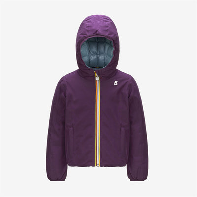 Jackets Girl P. LILY STRETCH THERMO DOUBLE Short VIOLET PURPLE - GREEN ACQUAMARINA Photo (jpg Rgb)			