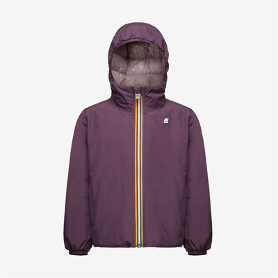 Jackets Girl P. MARGUERITE ECO STRETCH THERMO REVERSIBLE Short VIOLET P-VIOLET D Photo (jpg Rgb)			