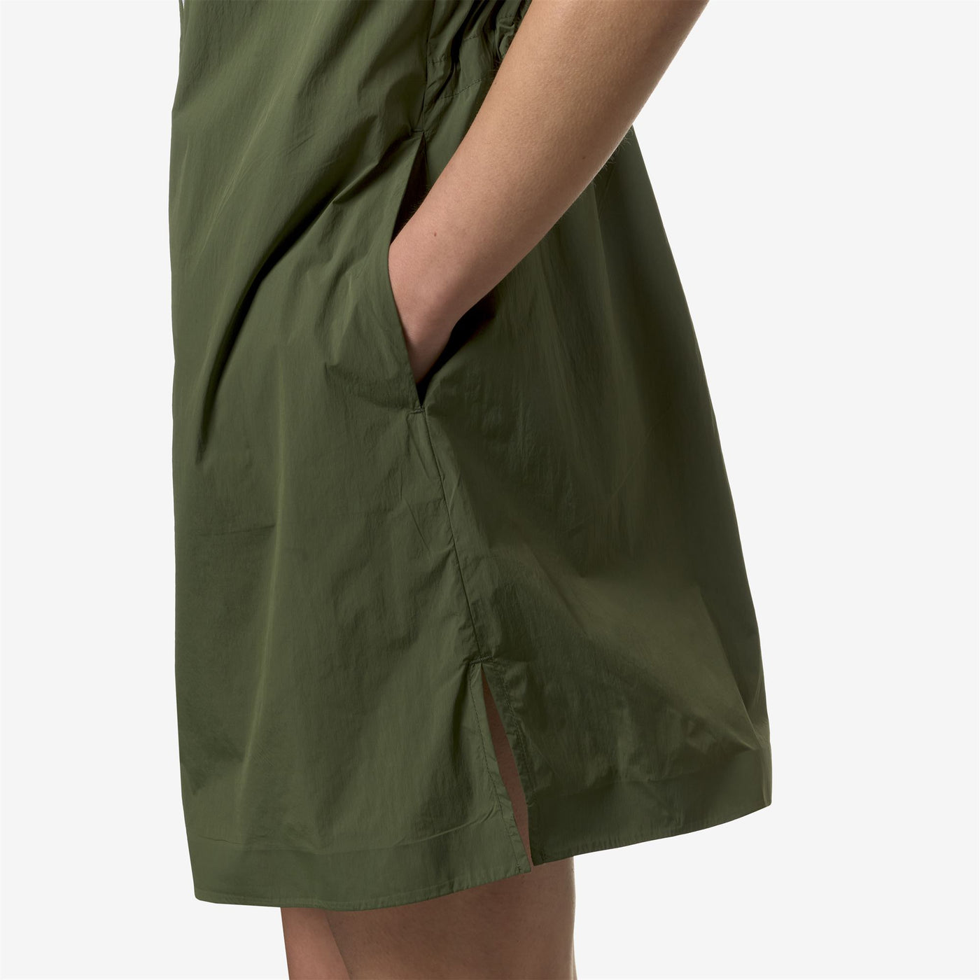 Dresses Woman RUANELLE Mid GREEN CYPRESS Detail Double				