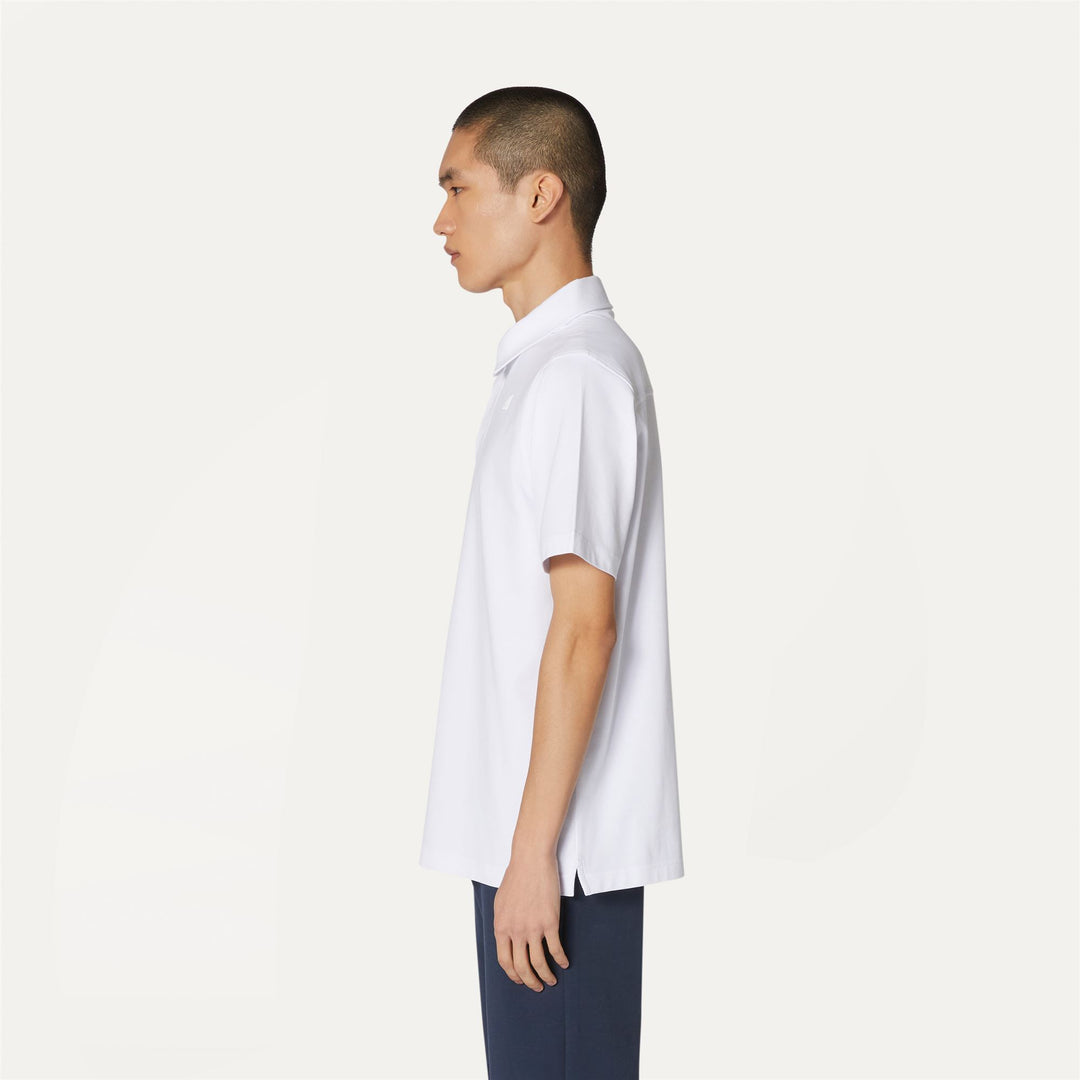 Polo Shirts Man VINCELLE Polo WHITE Detail (jpg Rgb)			