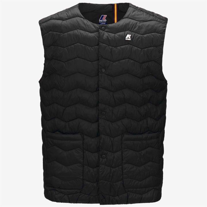 Jackets Man VALTY QUILTED WARM Vest BLACK PURE Photo (jpg Rgb)			