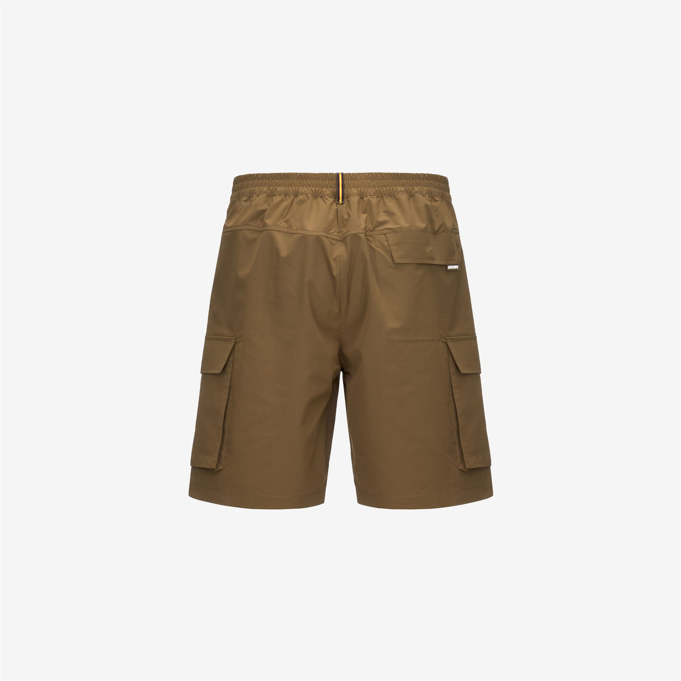 Shorts Man BASTYEL Cargo BROWN CORDA Dressed Front (jpg Rgb)	
